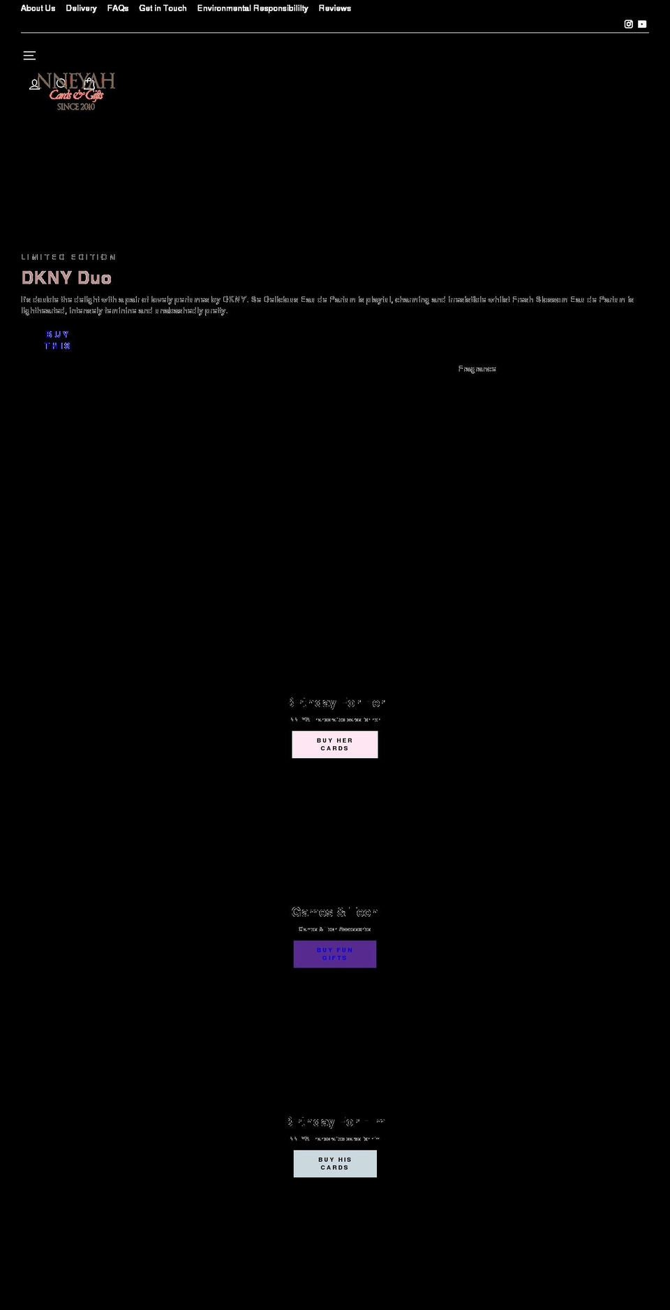 nneyah.com — Shopify storefront screenshot