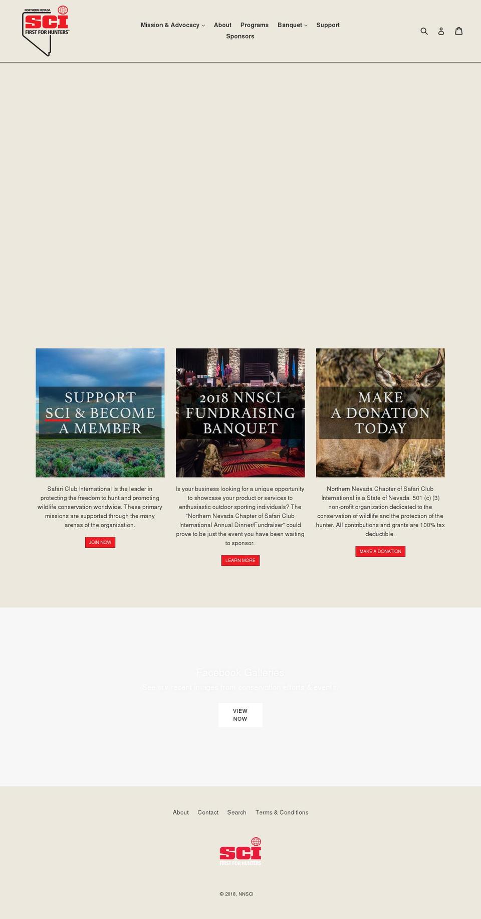nnsci.com — Shopify storefront screenshot