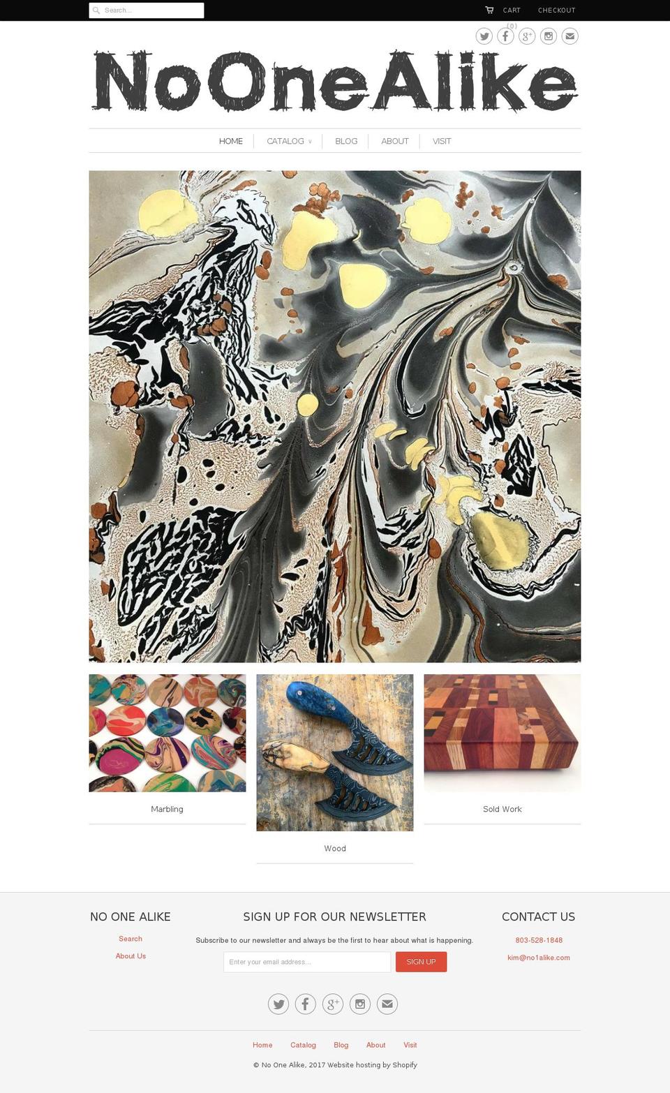 no1alike.com shopify website screenshot