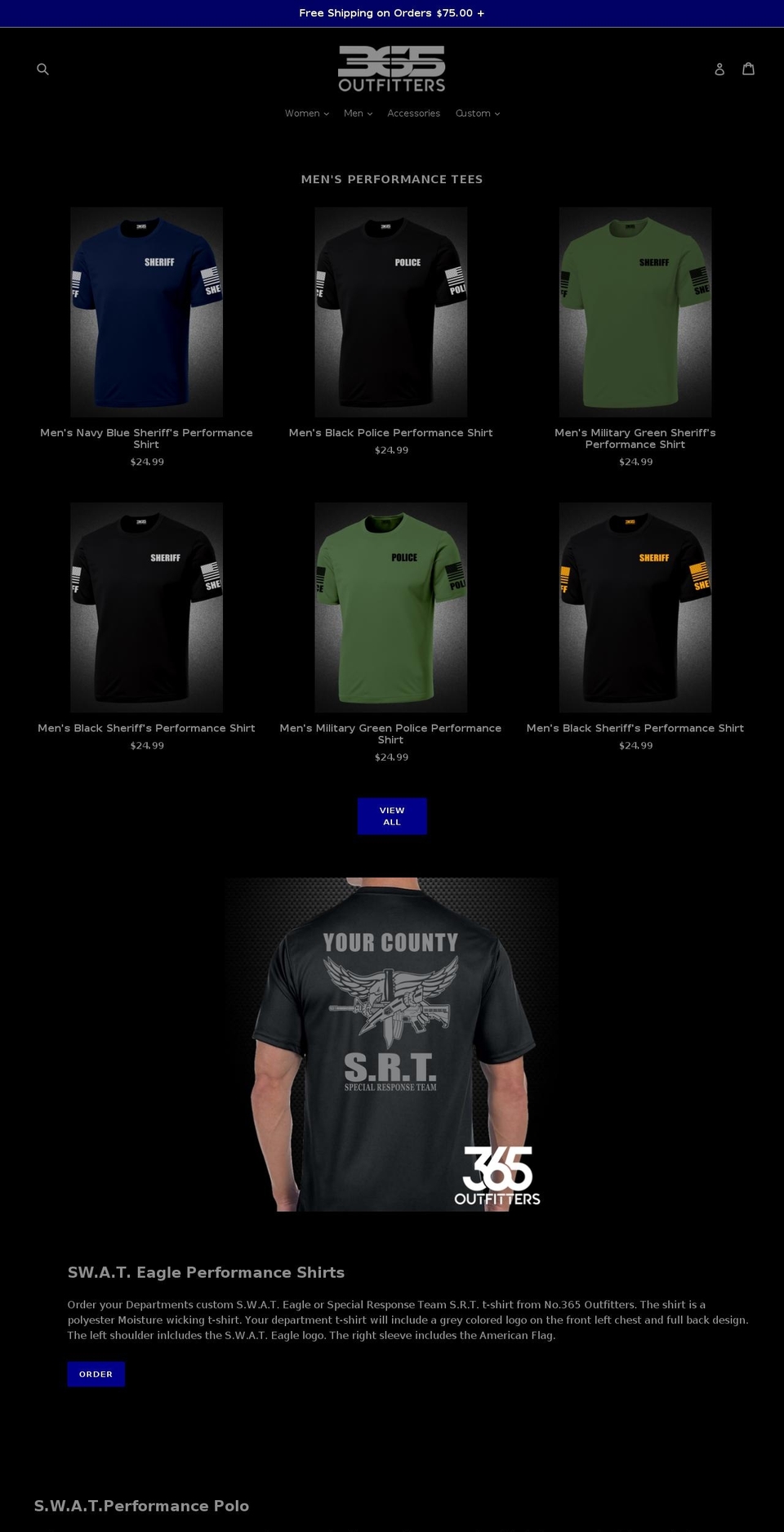 no365apparel.com shopify website screenshot