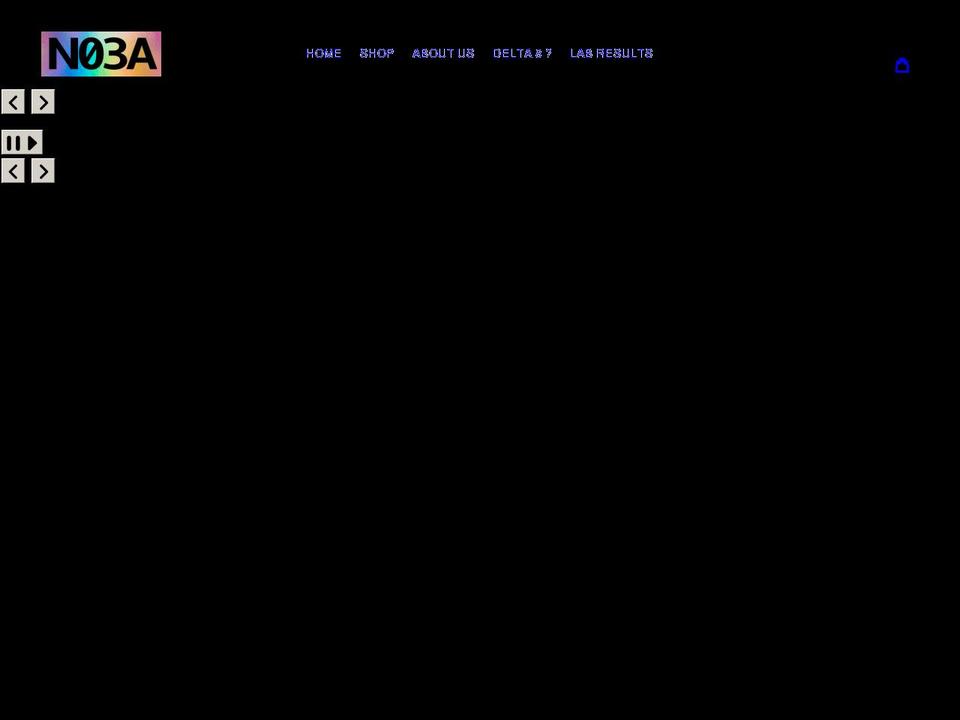 no3a.com shopify website screenshot