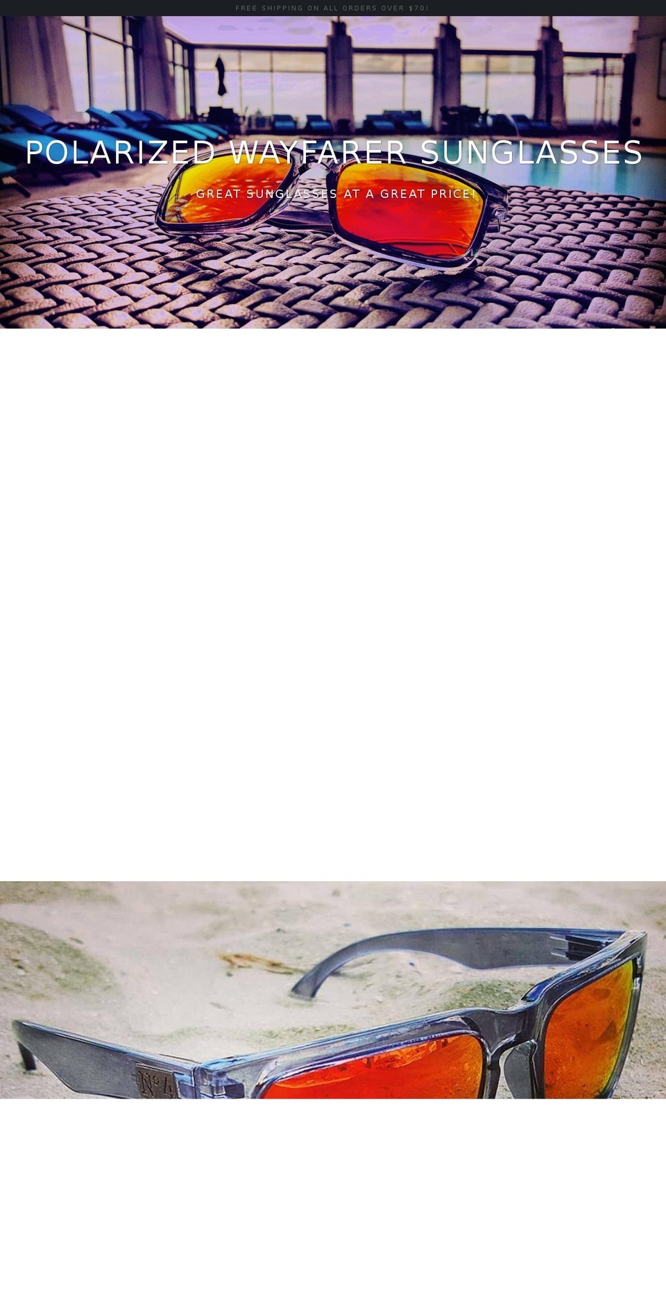 no4optics.com — Shopify storefront screenshot