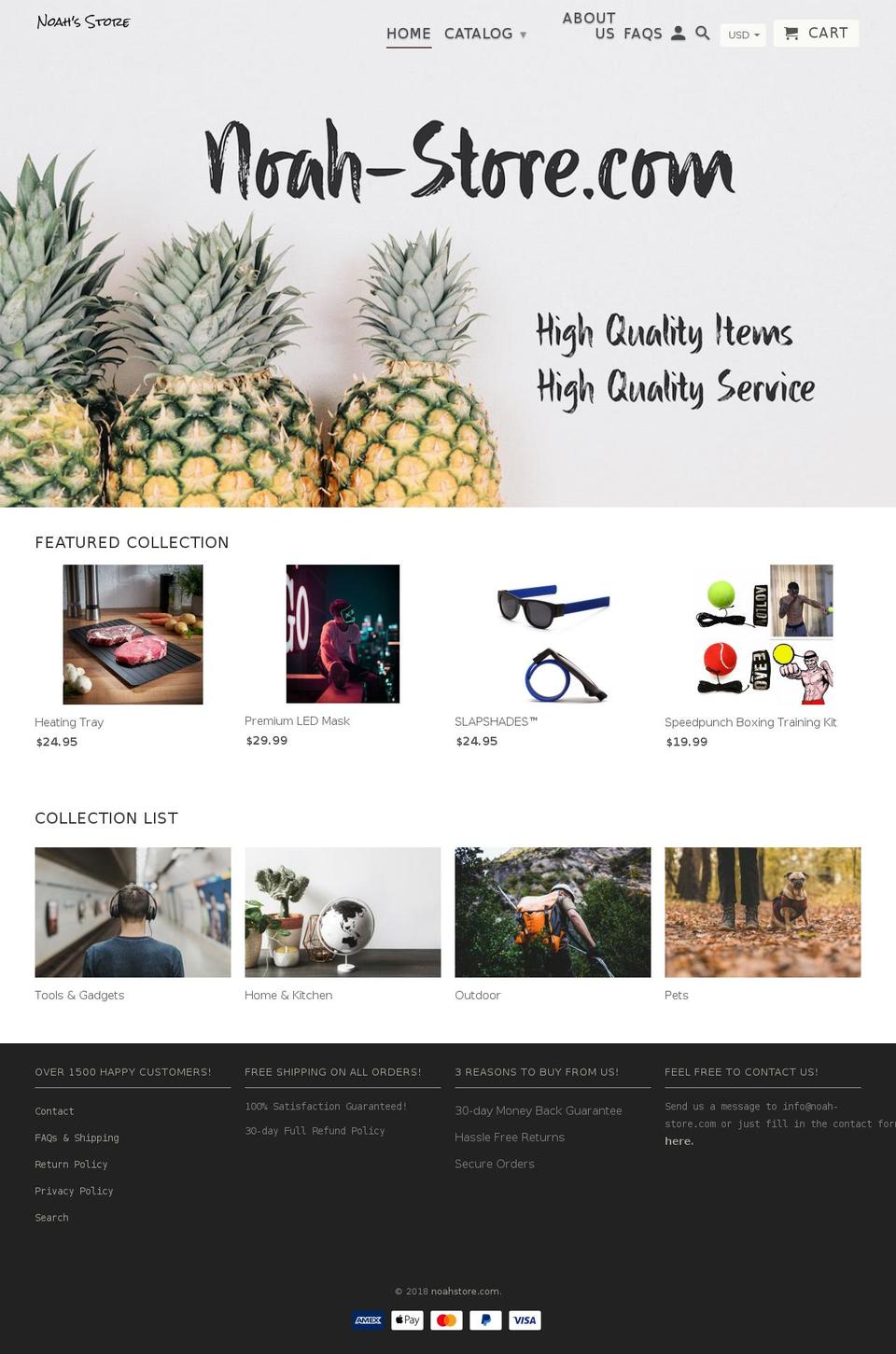 noah-store.com — Shopify storefront screenshot