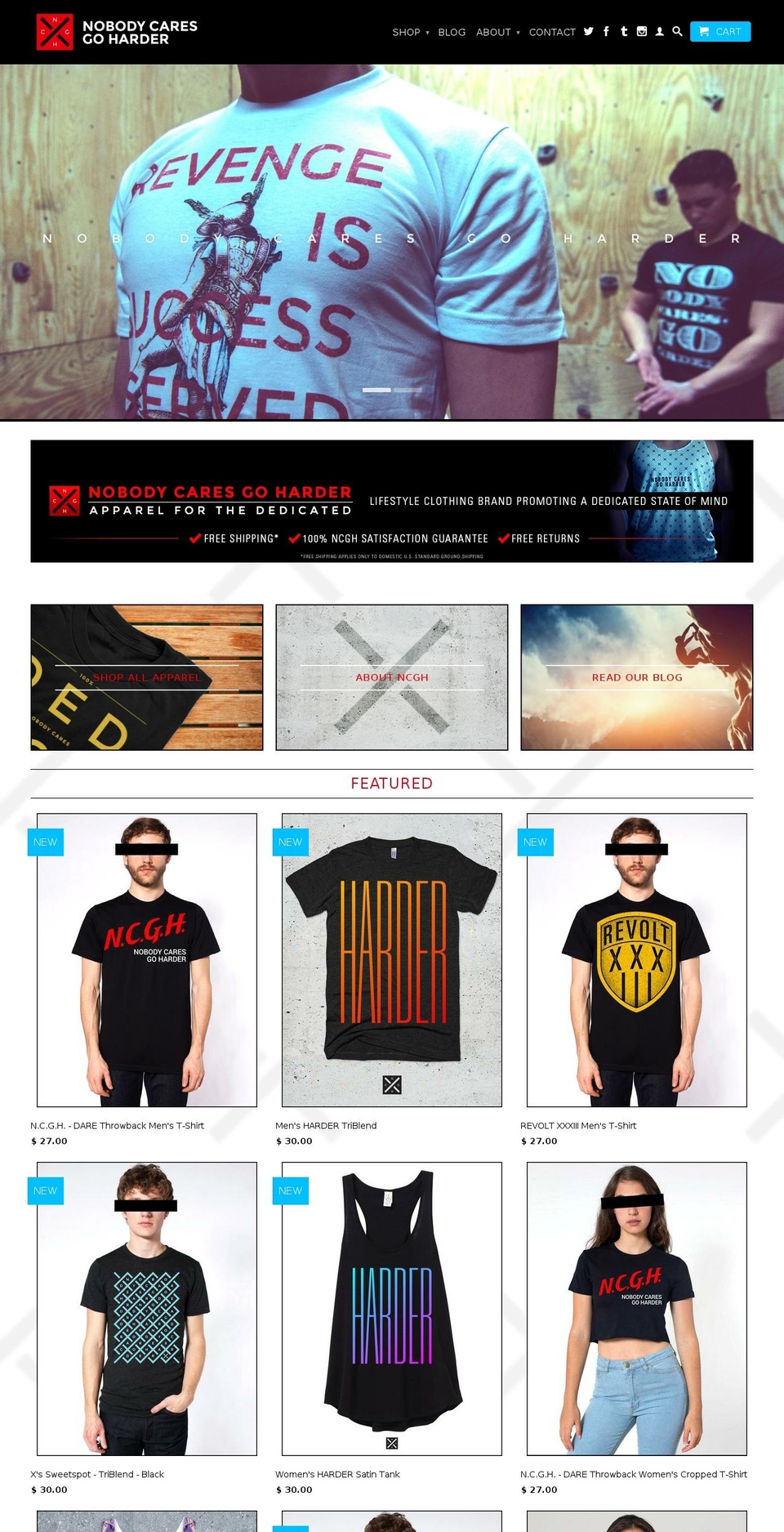 WeMakeWebsites V1.1 Shopify theme site example nobodycaresgoharder.com
