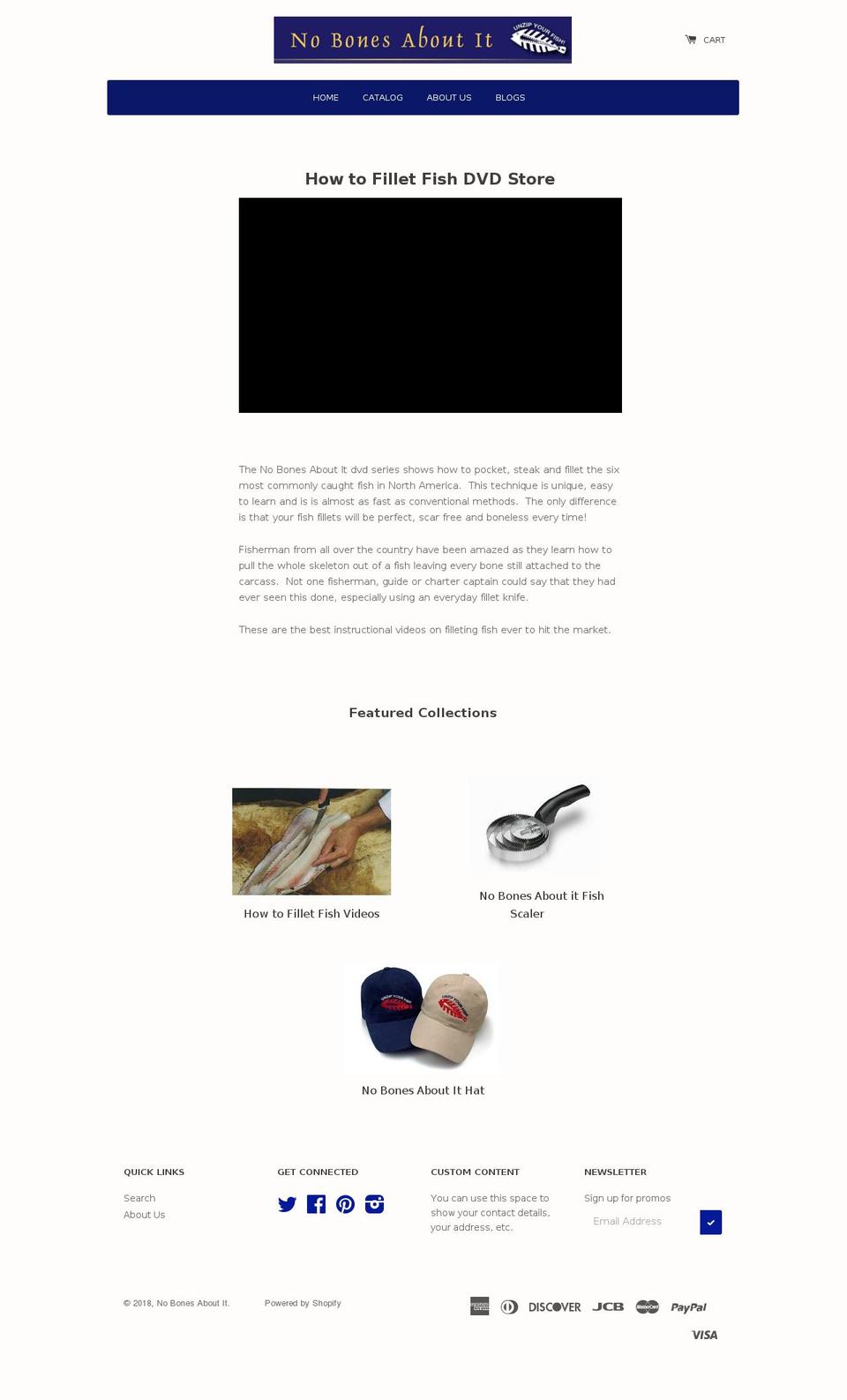 nobonesaboutit.com shopify website screenshot