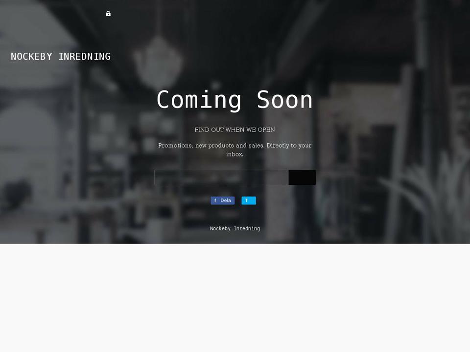nockebyinredning.se shopify website screenshot