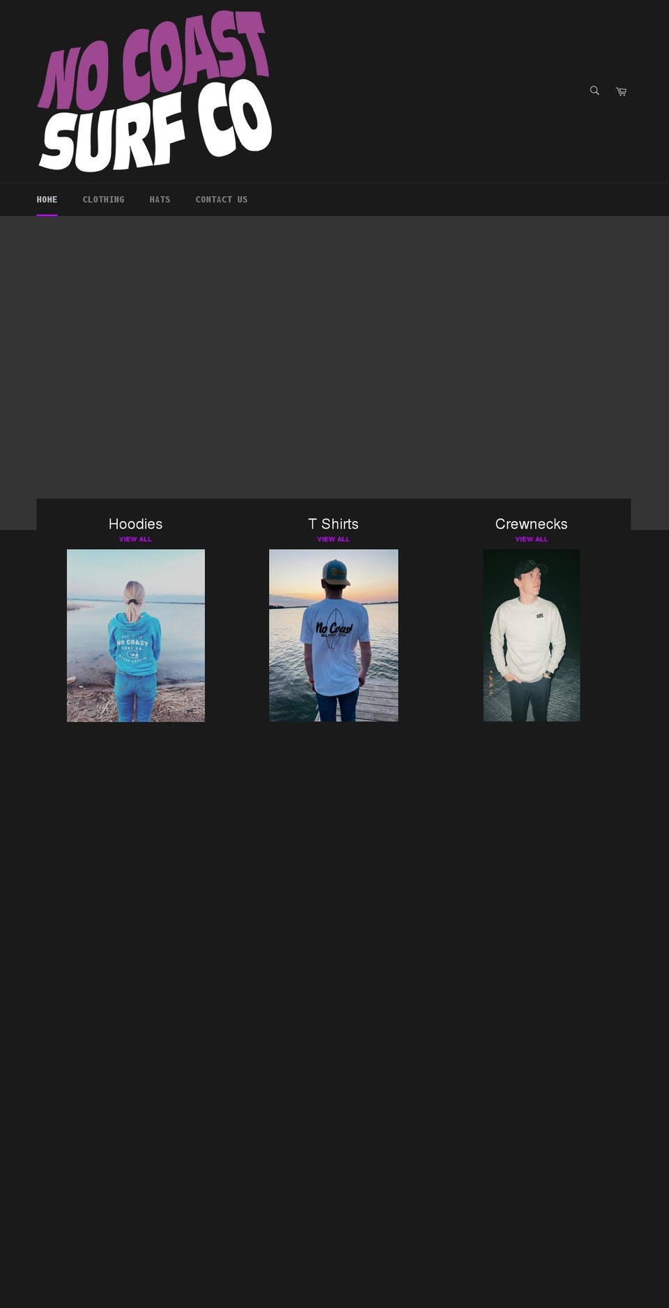 nocoastsurfco.com shopify website screenshot