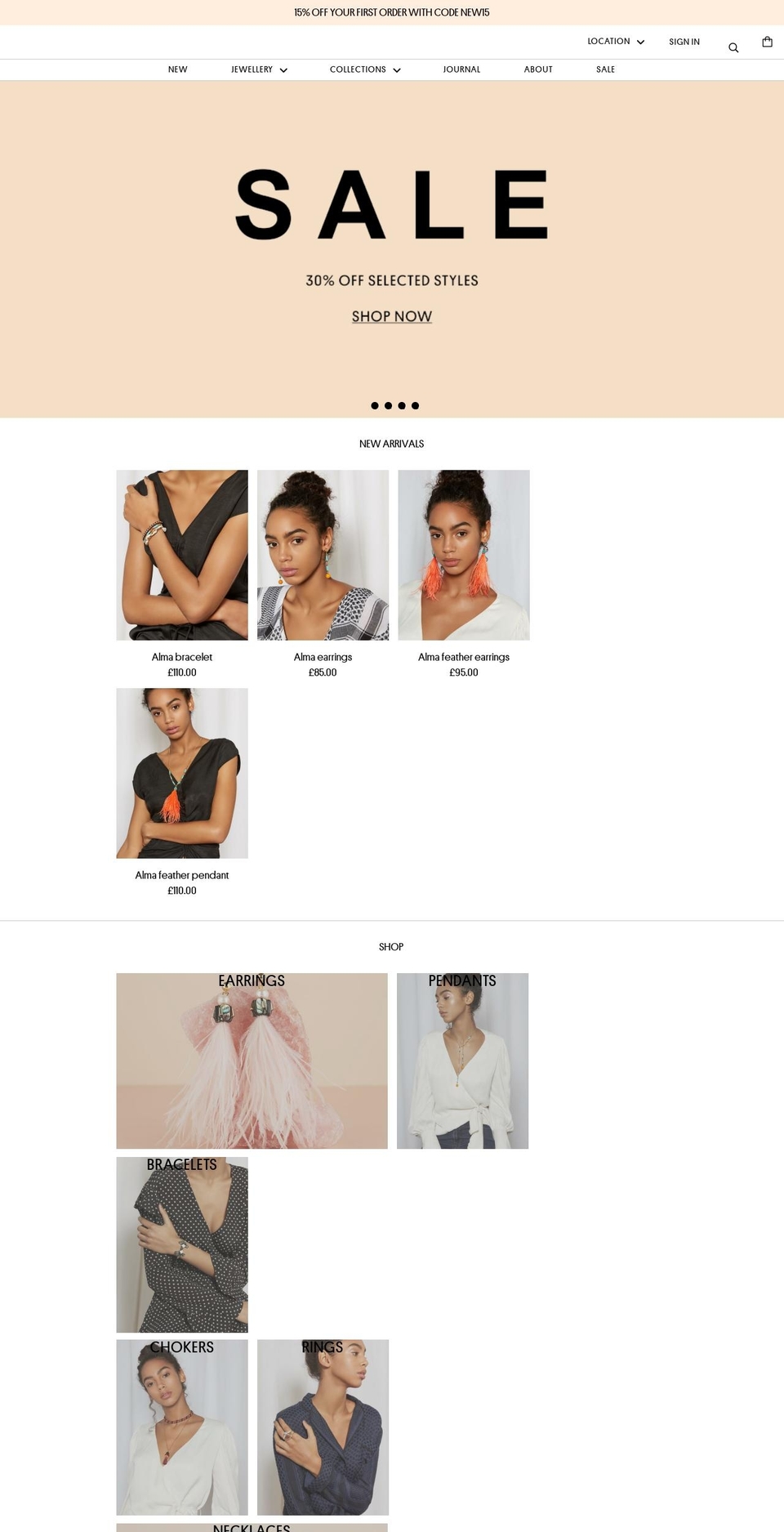 nocturne.co.uk shopify website screenshot