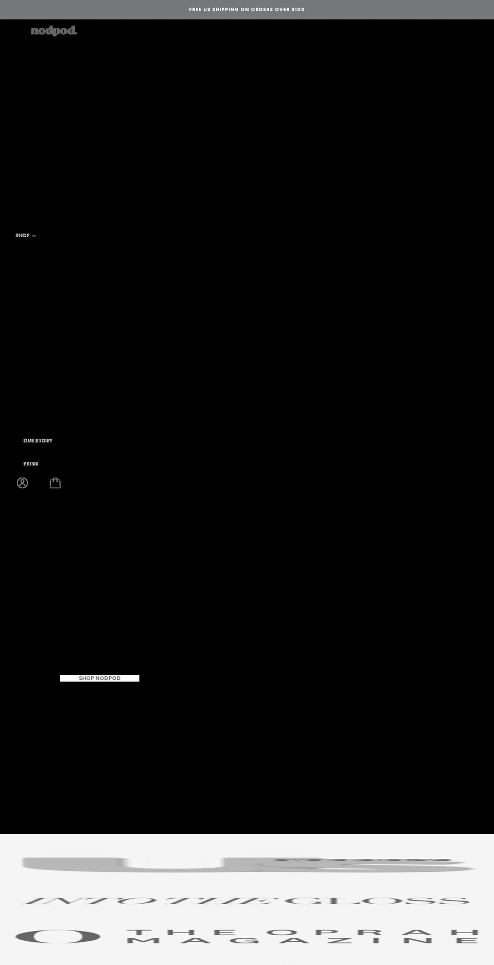nodpod.com shopify website screenshot