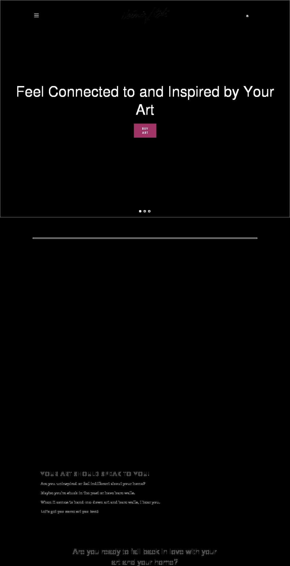 noemielcote.com shopify website screenshot