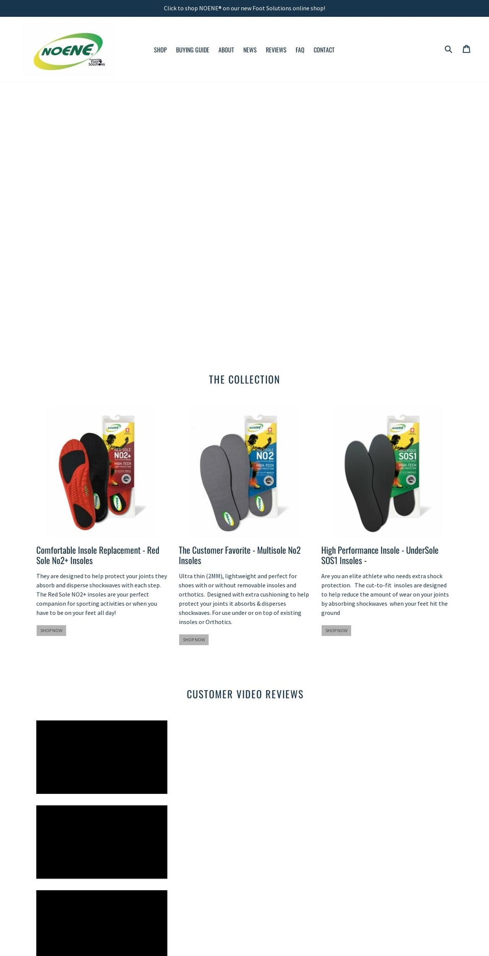 noene.co shopify website screenshot