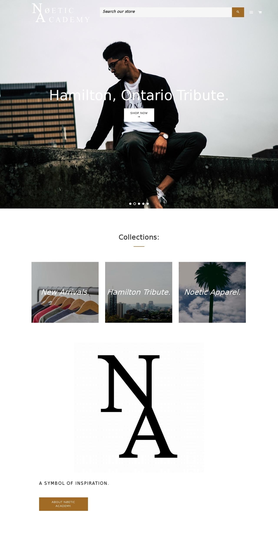 noetic-academy.com — Shopify storefront screenshot