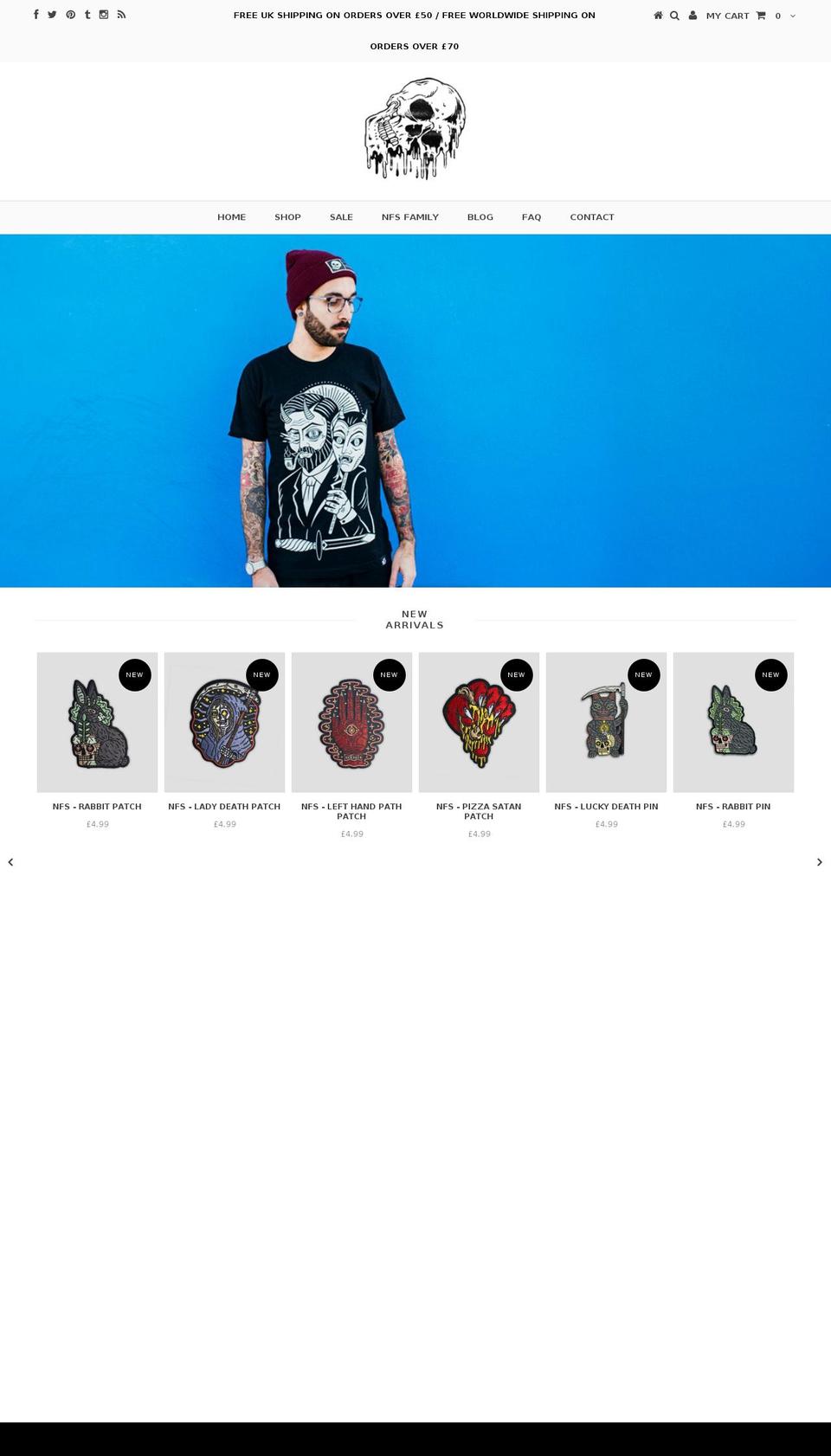 nofitstate.co shopify website screenshot