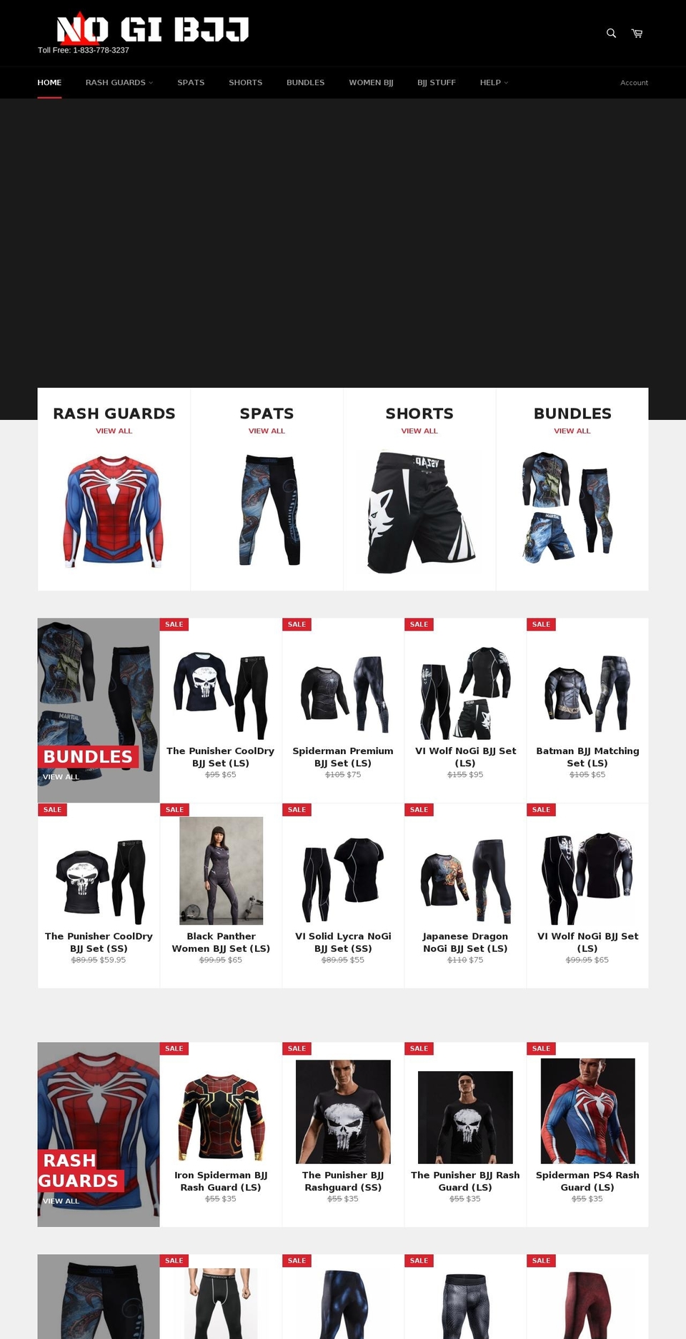 nogibjj.ca shopify website screenshot