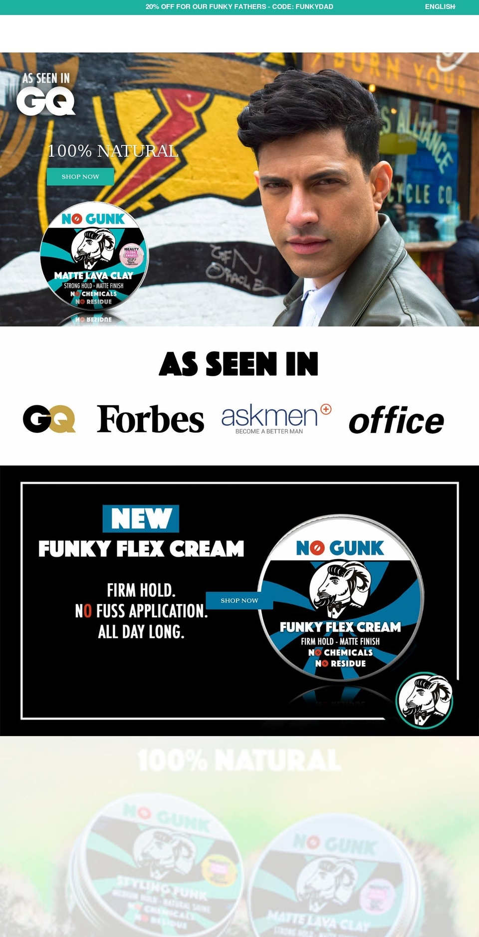 nogunk.net shopify website screenshot