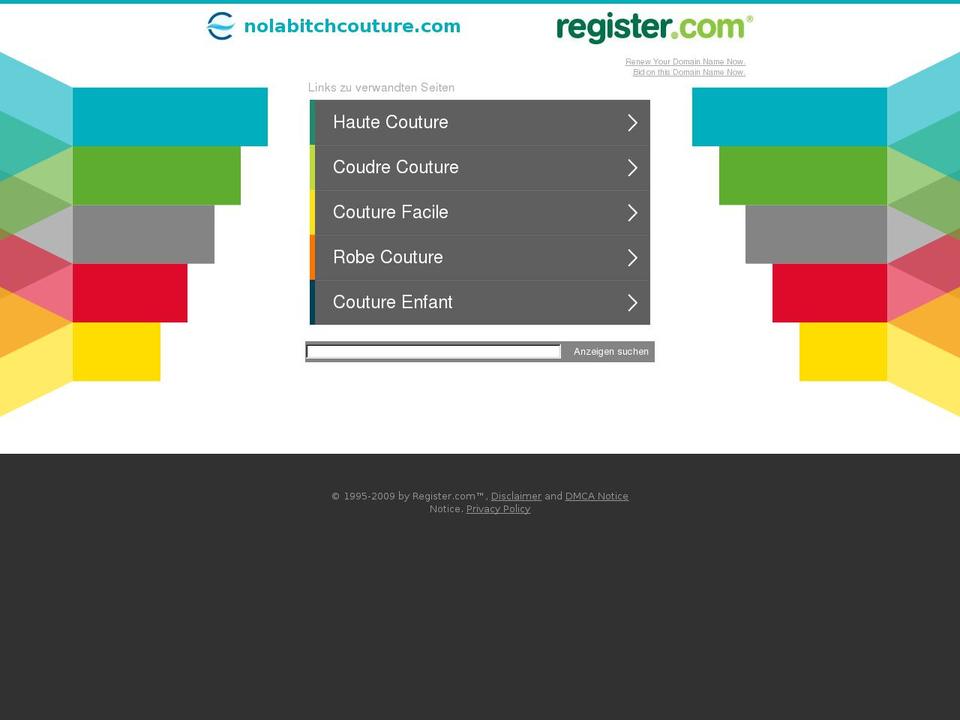 nolabitchcouture.com shopify website screenshot