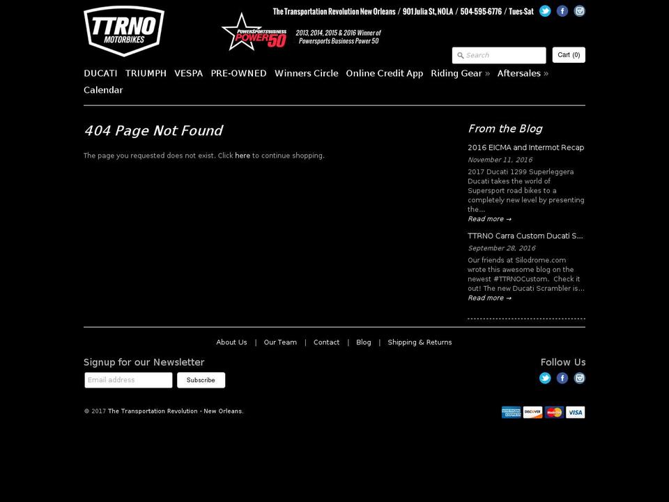 nolamotorcycletires.com shopify website screenshot