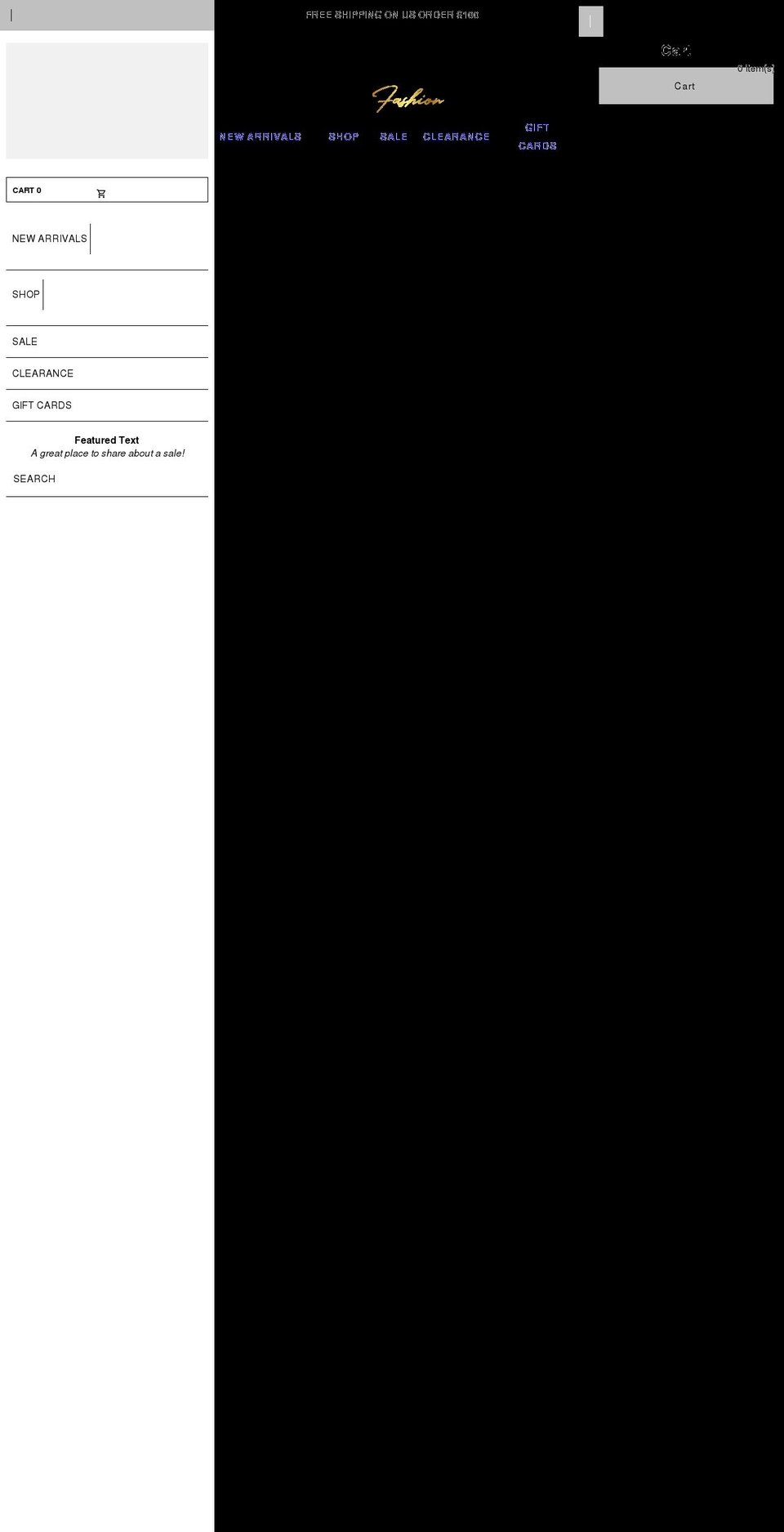 nolifashion.com shopify website screenshot