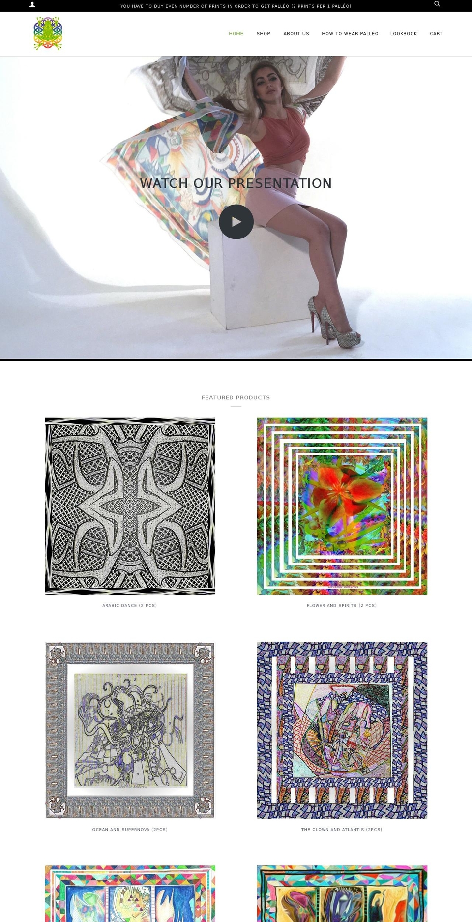 nomadera.com shopify website screenshot
