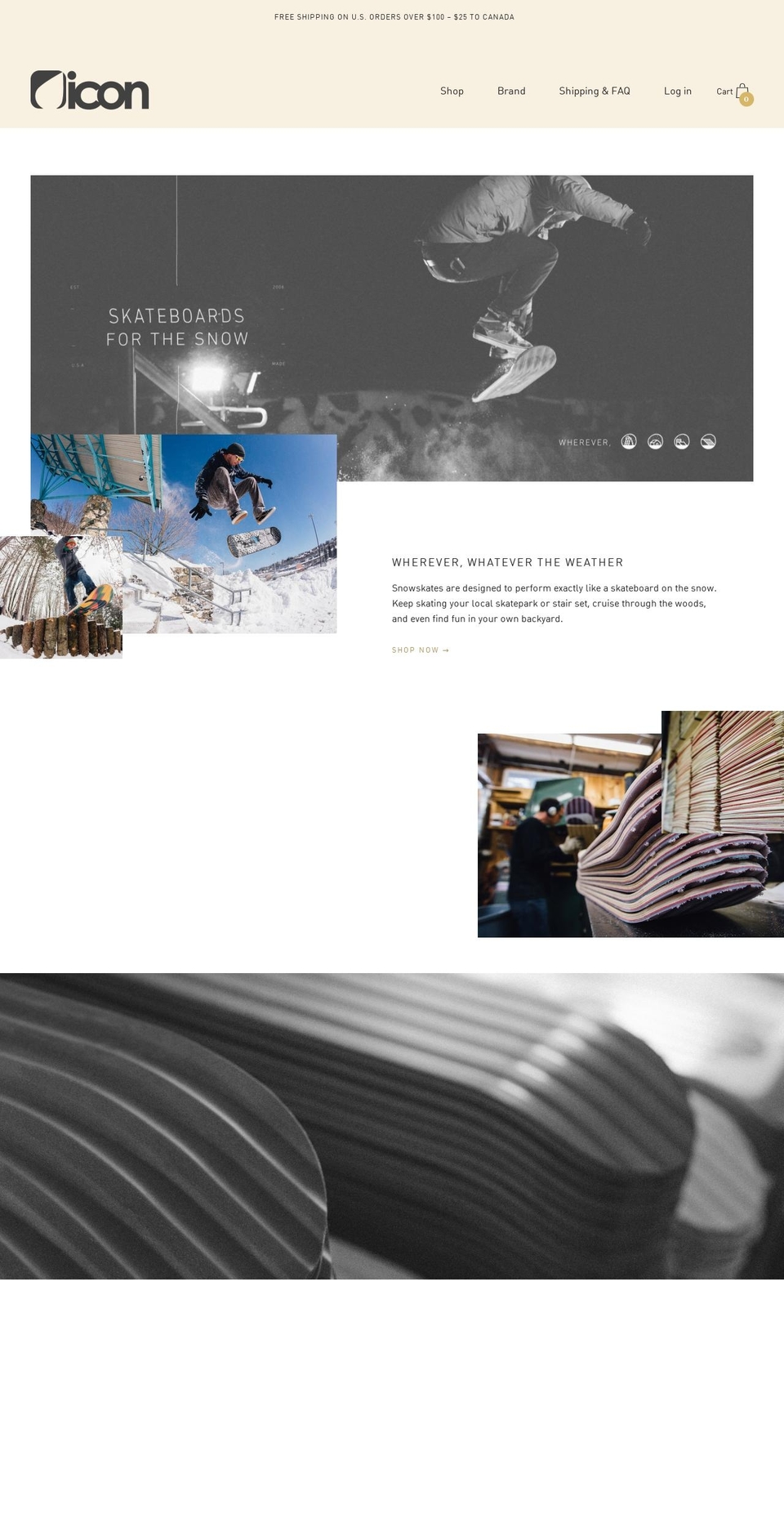 nomadhandle.com shopify website screenshot