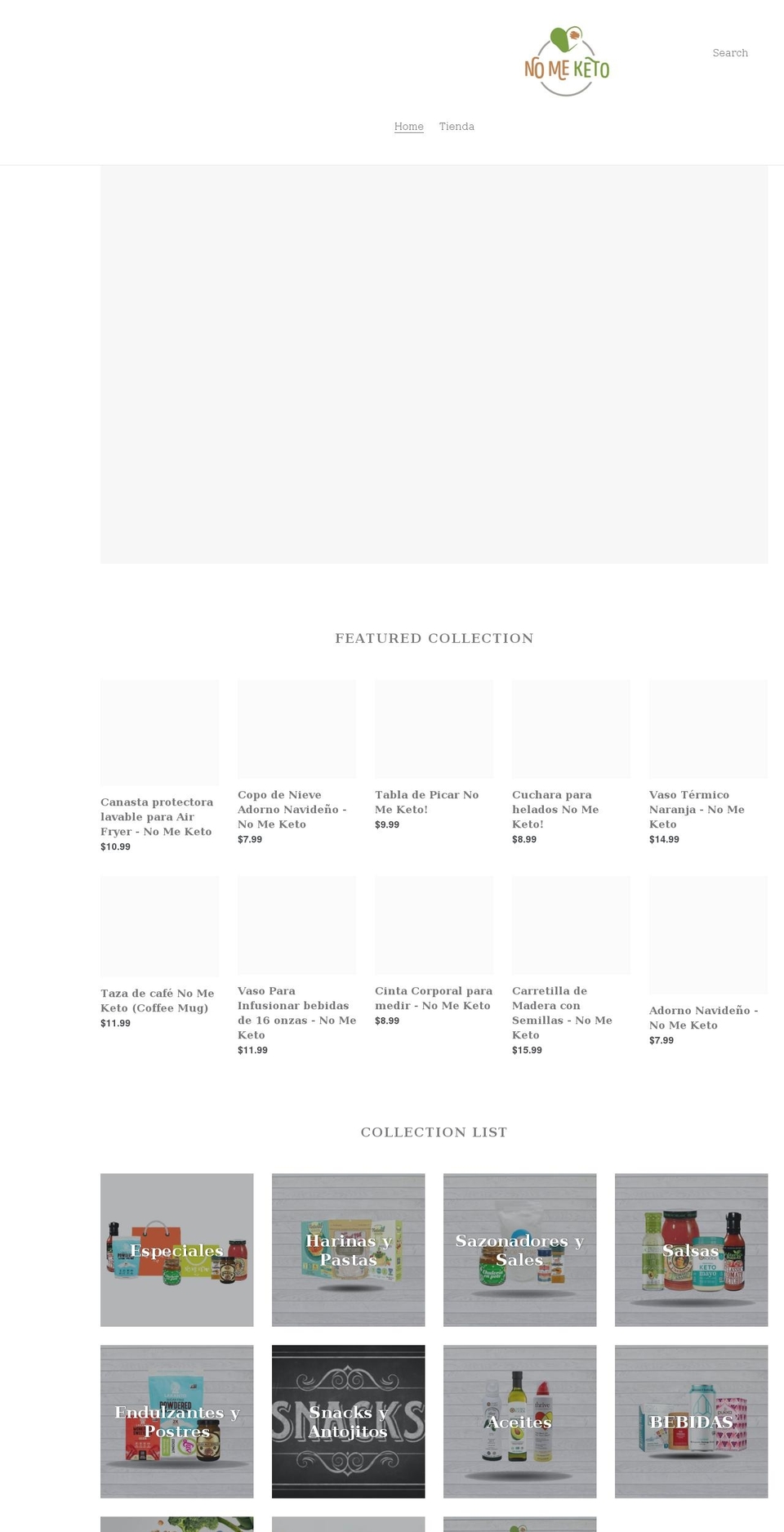 nomeketoshop.com shopify website screenshot
