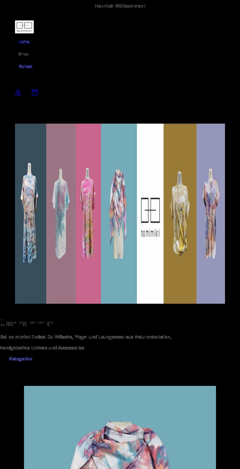 nomimikri.com shopify website screenshot
