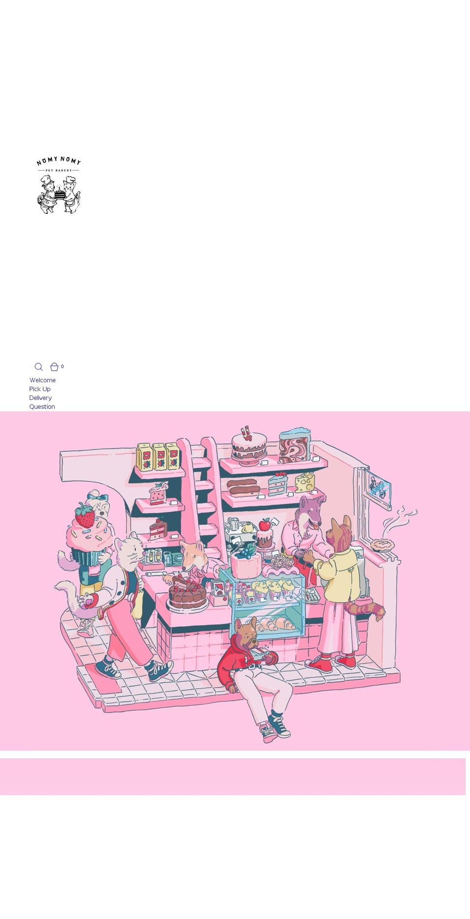 nomynomy.com shopify website screenshot