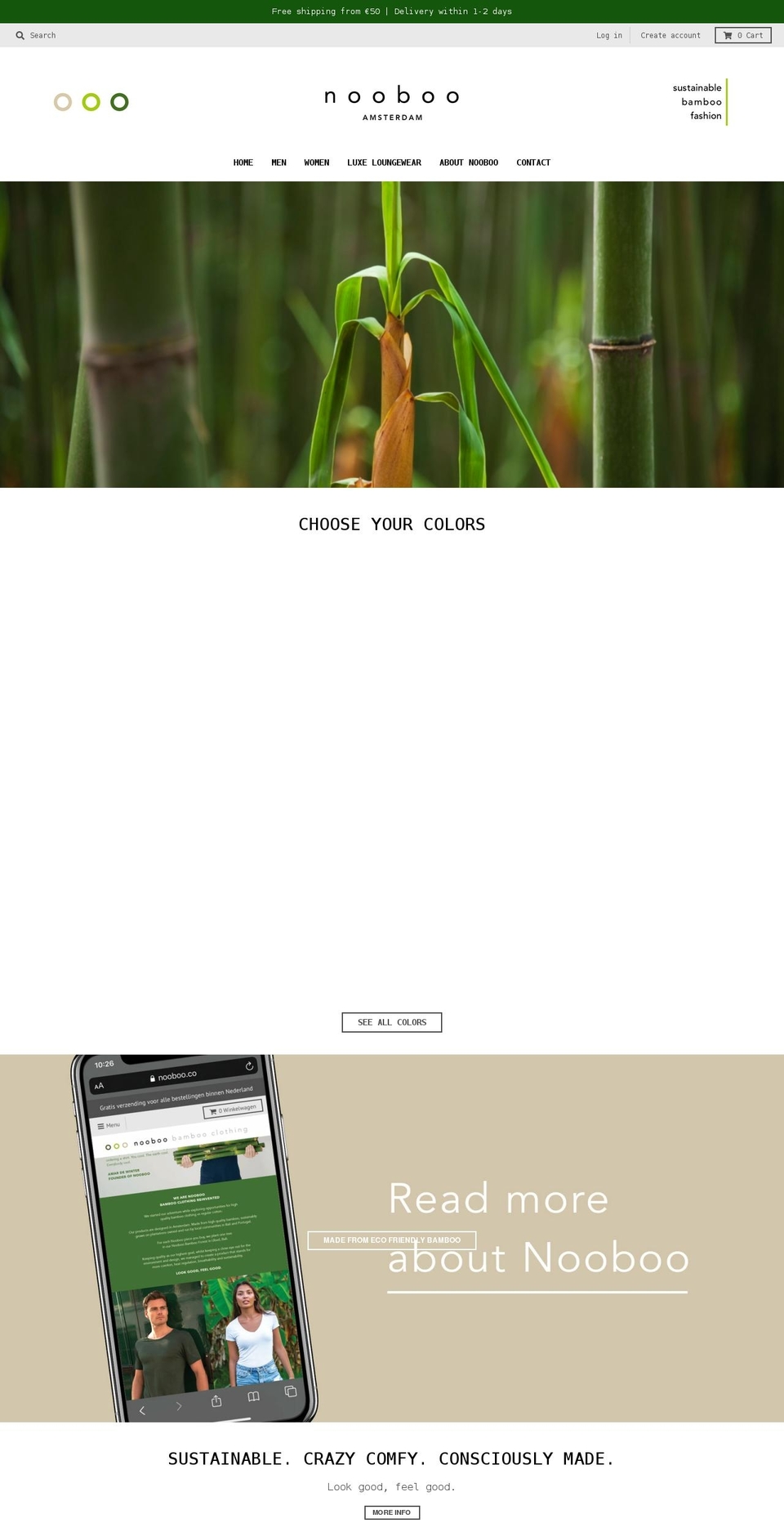 nooboo.co shopify website screenshot