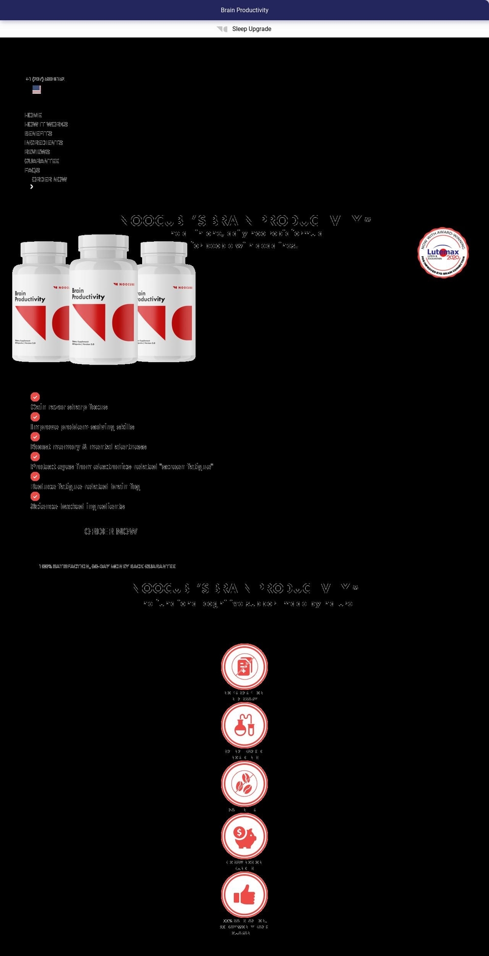 noocube.com shopify website screenshot