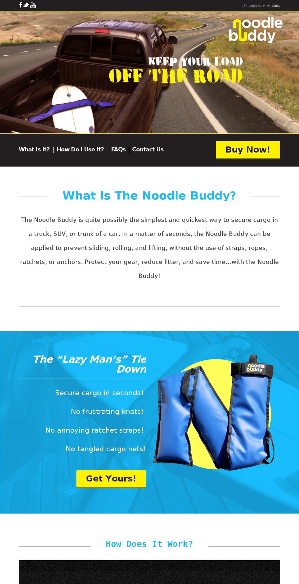 noodlebuddy.com shopify website screenshot