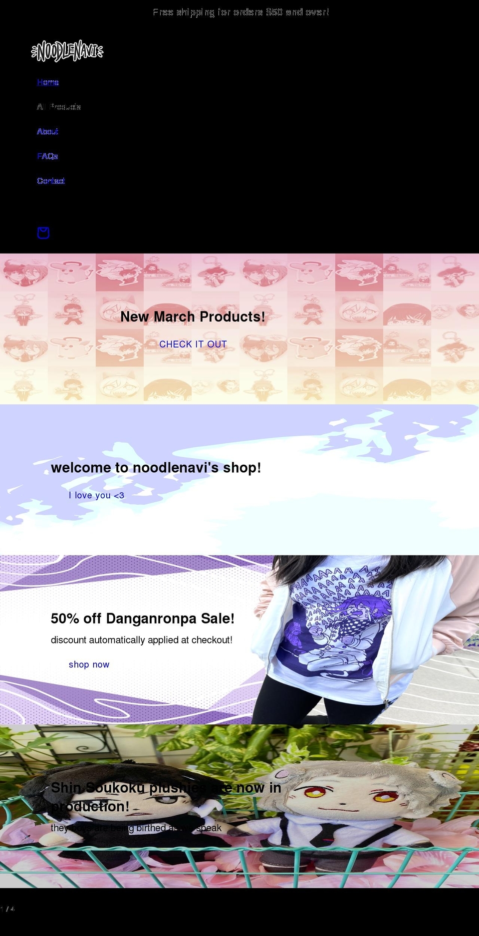 noodlenavi.com shopify website screenshot