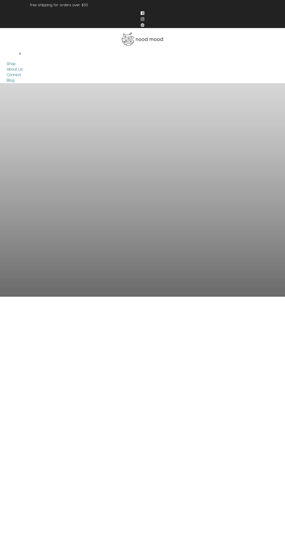 noodmood.com.au shopify website screenshot
