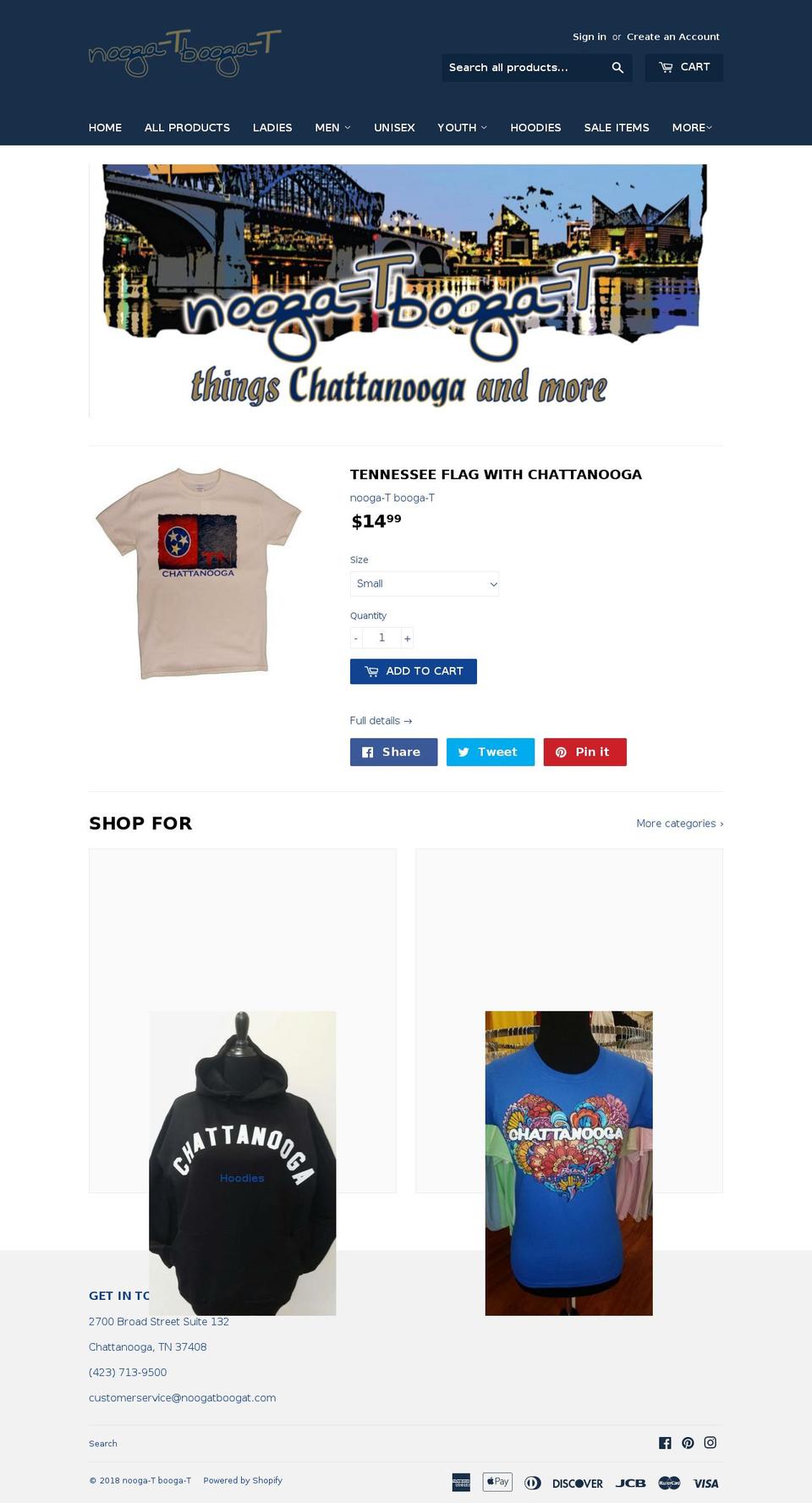 nooga-tbooga-t.com — Shopify storefront screenshot