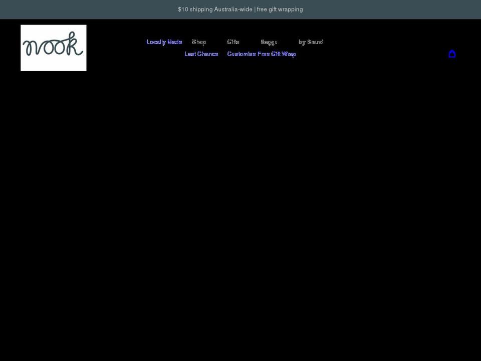 nookbrisbane.com shopify website screenshot