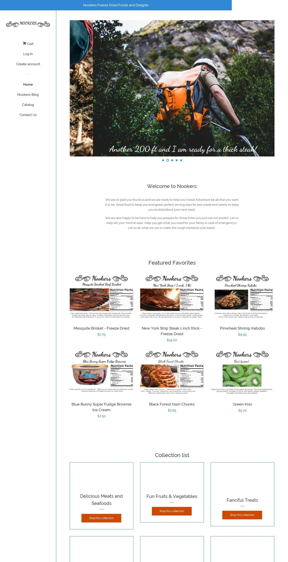 nookers.net shopify website screenshot