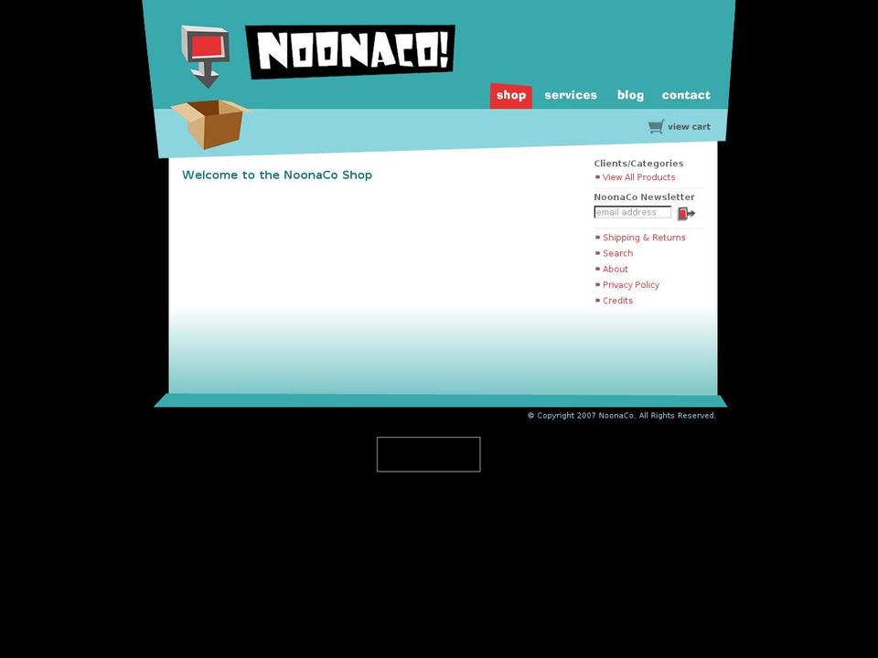 noonaco.myshopify.com shopify website screenshot
