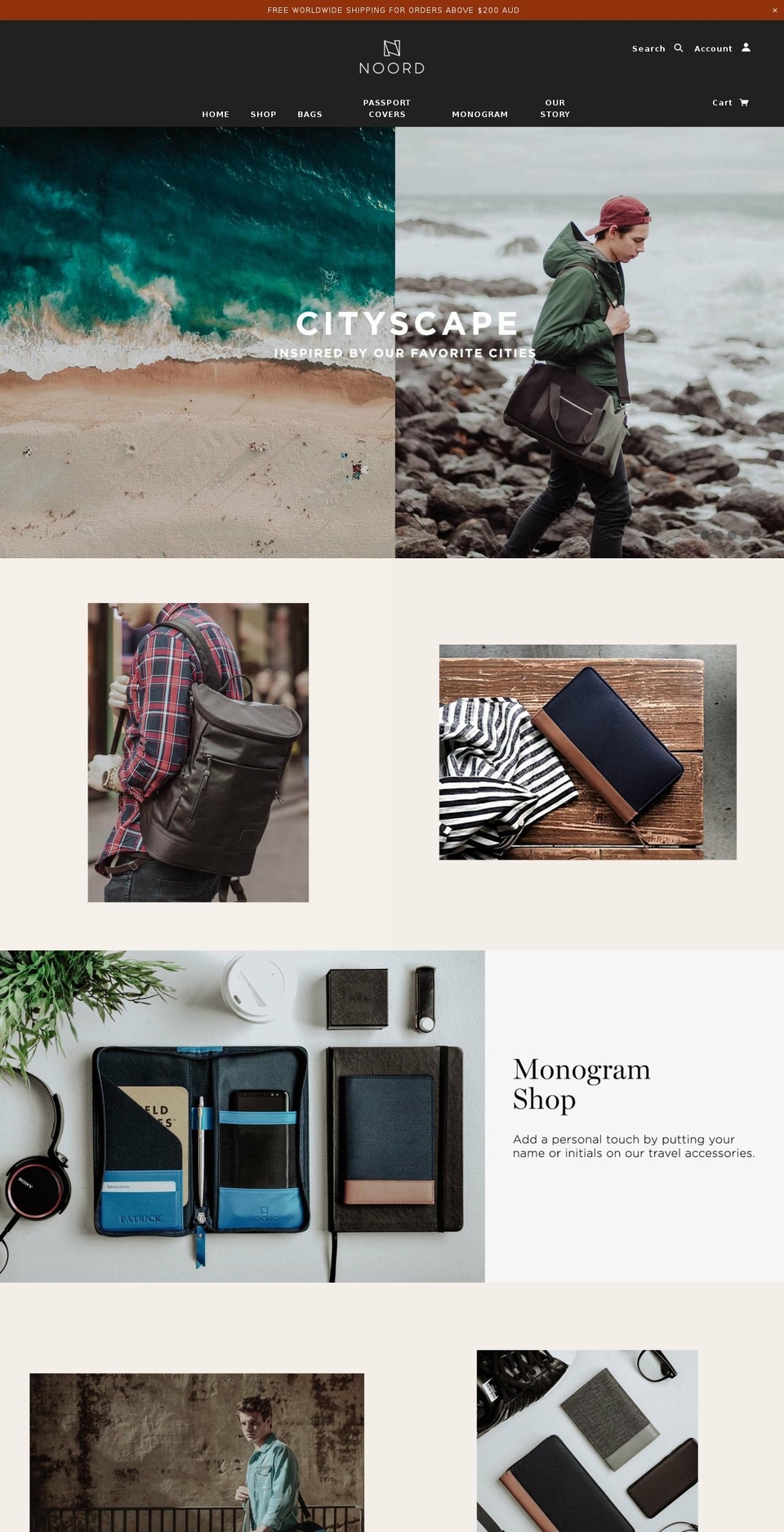noordofficial.com shopify website screenshot