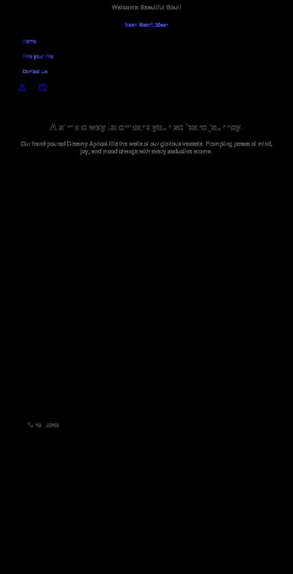 nooriscents.net shopify website screenshot