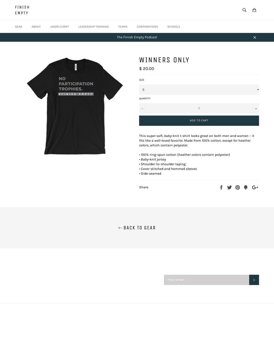 noparticipationtrophies.com — Shopify storefront screenshot