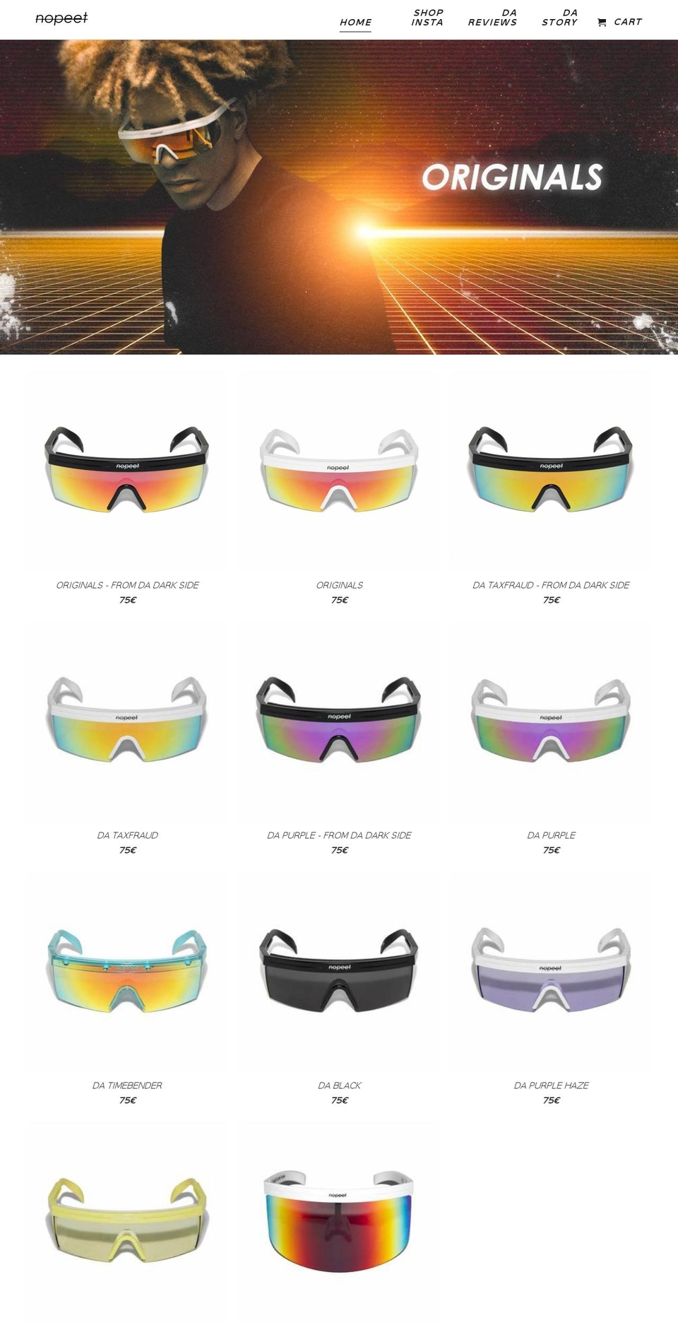 nopeetstore.com shopify website screenshot