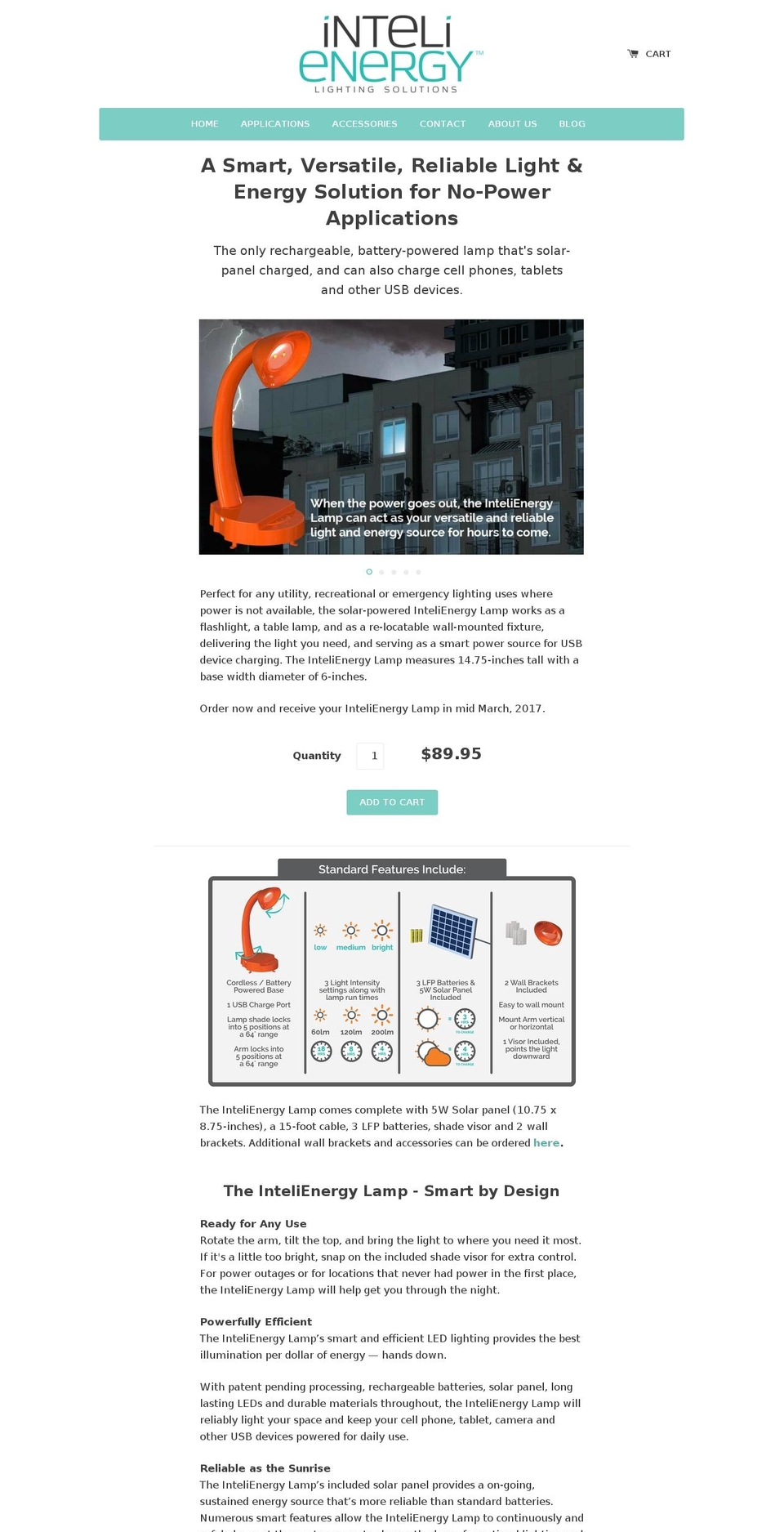 nopowerlighting.com shopify website screenshot