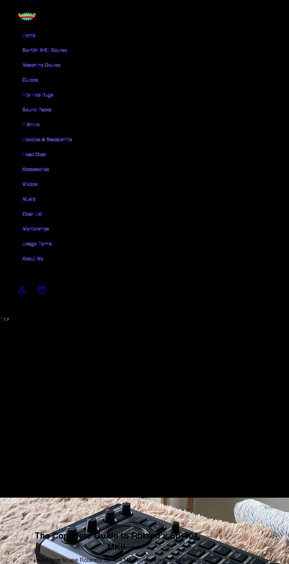 noquantize.com — Shopify storefront screenshot