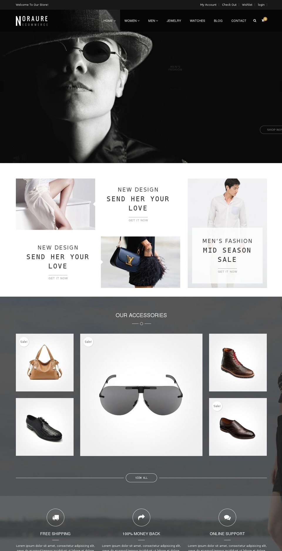 nora Shopify theme site example noraure.myshopify.com