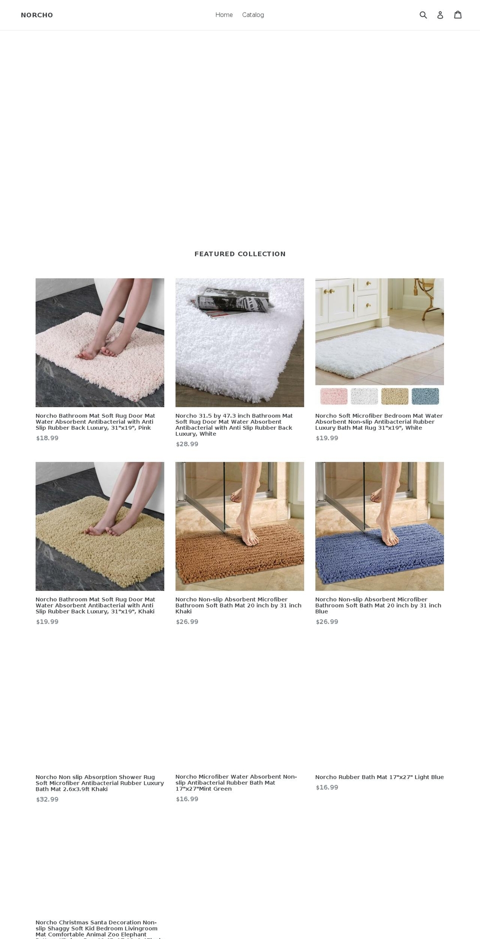 norcho.com — Shopify storefront screenshot