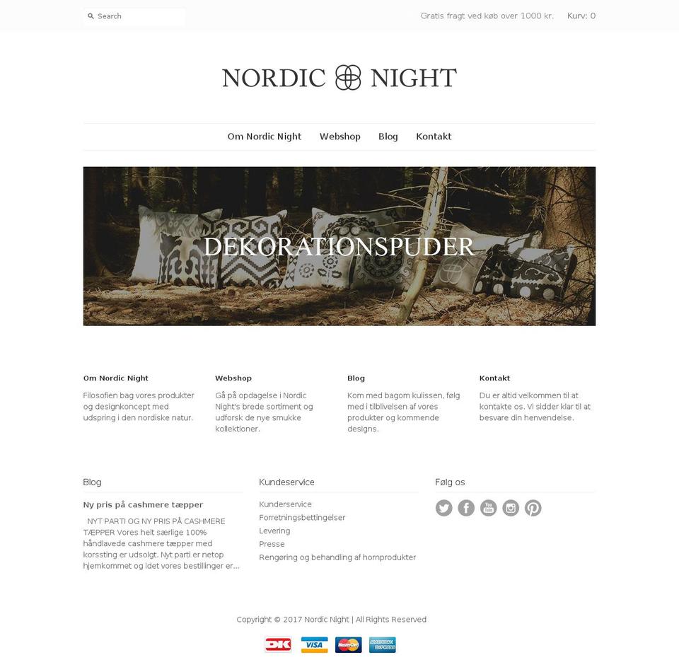 nordic-night-noni.dk shopify website screenshot