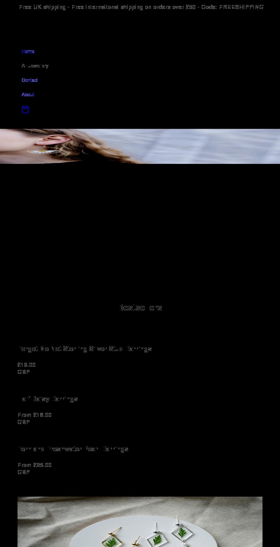 nordicflowers.shop shopify website screenshot