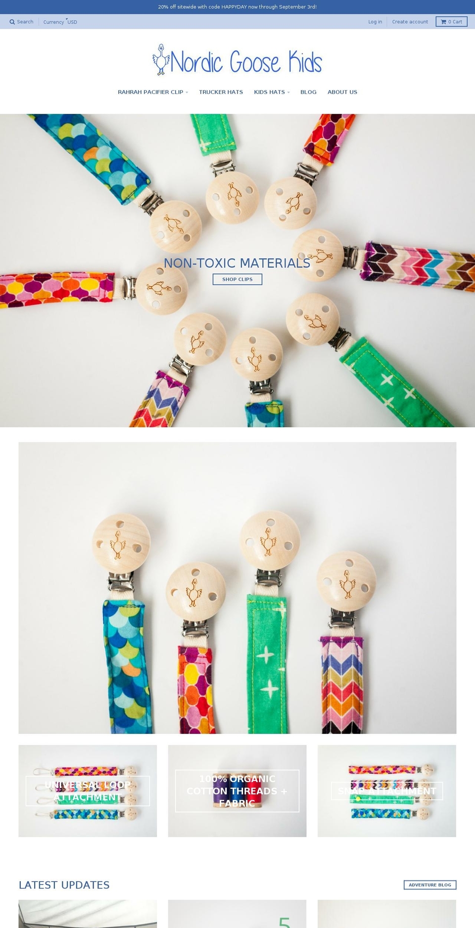 nordicgoosekids.com — Shopify storefront screenshot