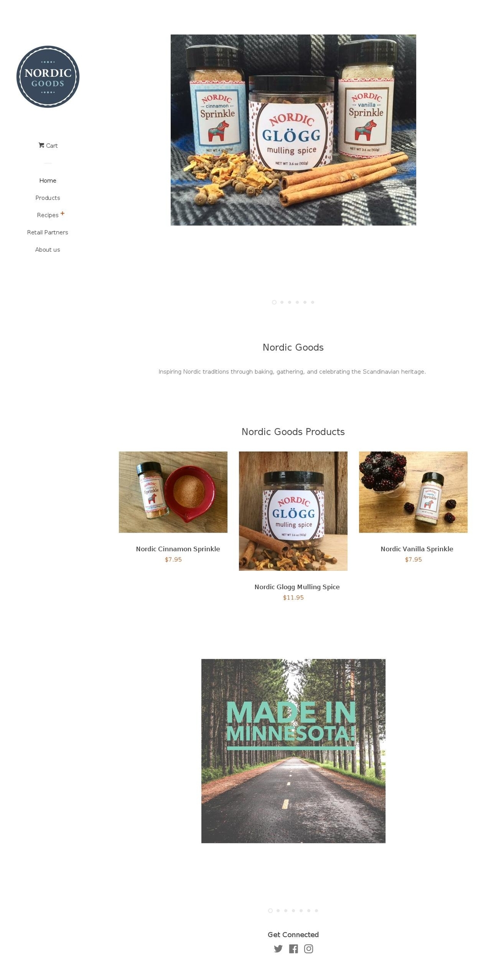 nordiclefse.com — Shopify storefront screenshot