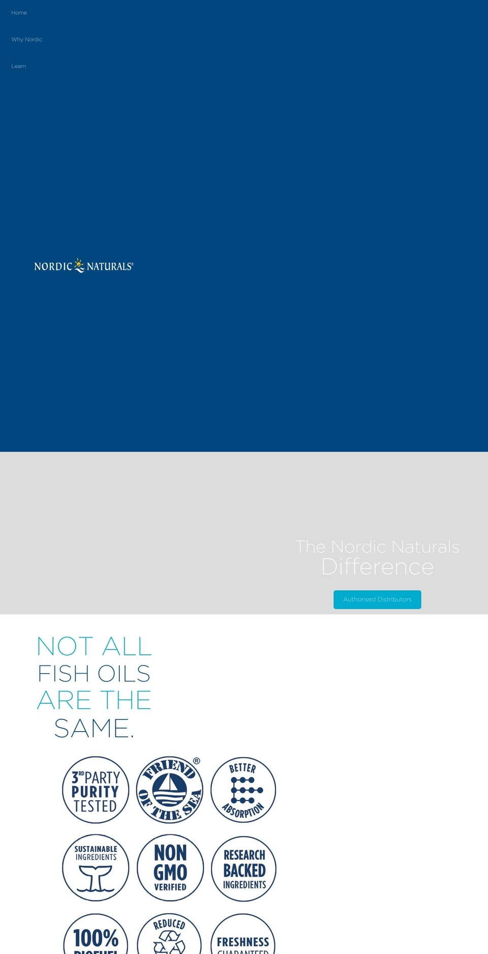 nordicnaturals.uk shopify website screenshot