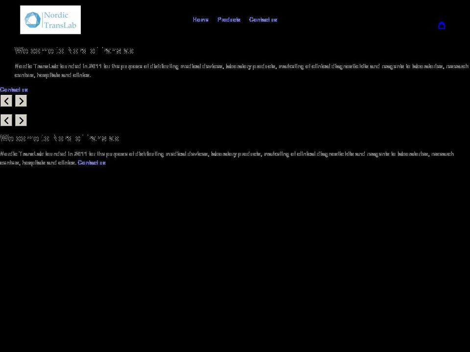 nordictranslab.com shopify website screenshot